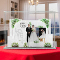 Custom 3D Wedding Acrylic Standee - Personalized Bridal Keepsake Gift