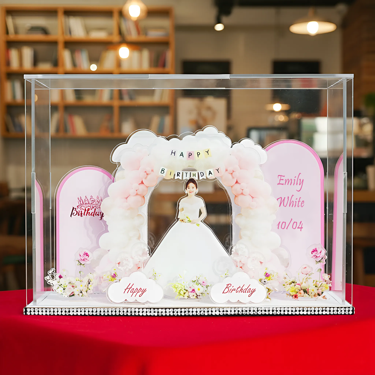 "Eternal Love" Personalized Anniversary Diorama – Custom Photo Standee Display