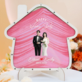 Personalized Sand Ceremony Frame – Custom Wedding Keepsake with 2 Colors of Sand