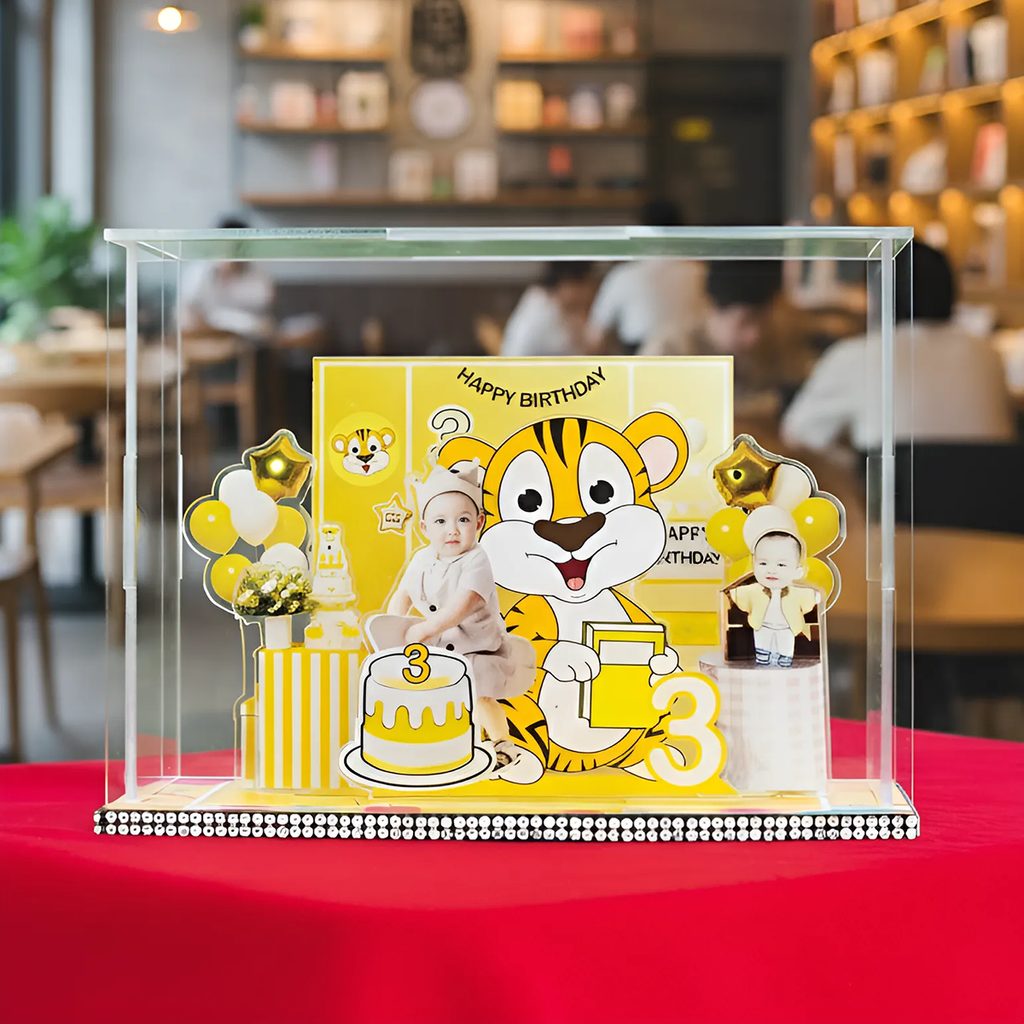 "Eternal Love" Personalized Anniversary Diorama – Custom Photo Standee Display