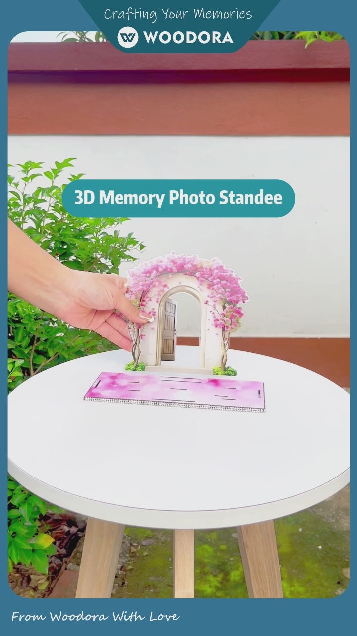 "Eternal Love" Personalized Anniversary Diorama – Custom Photo Standee Display